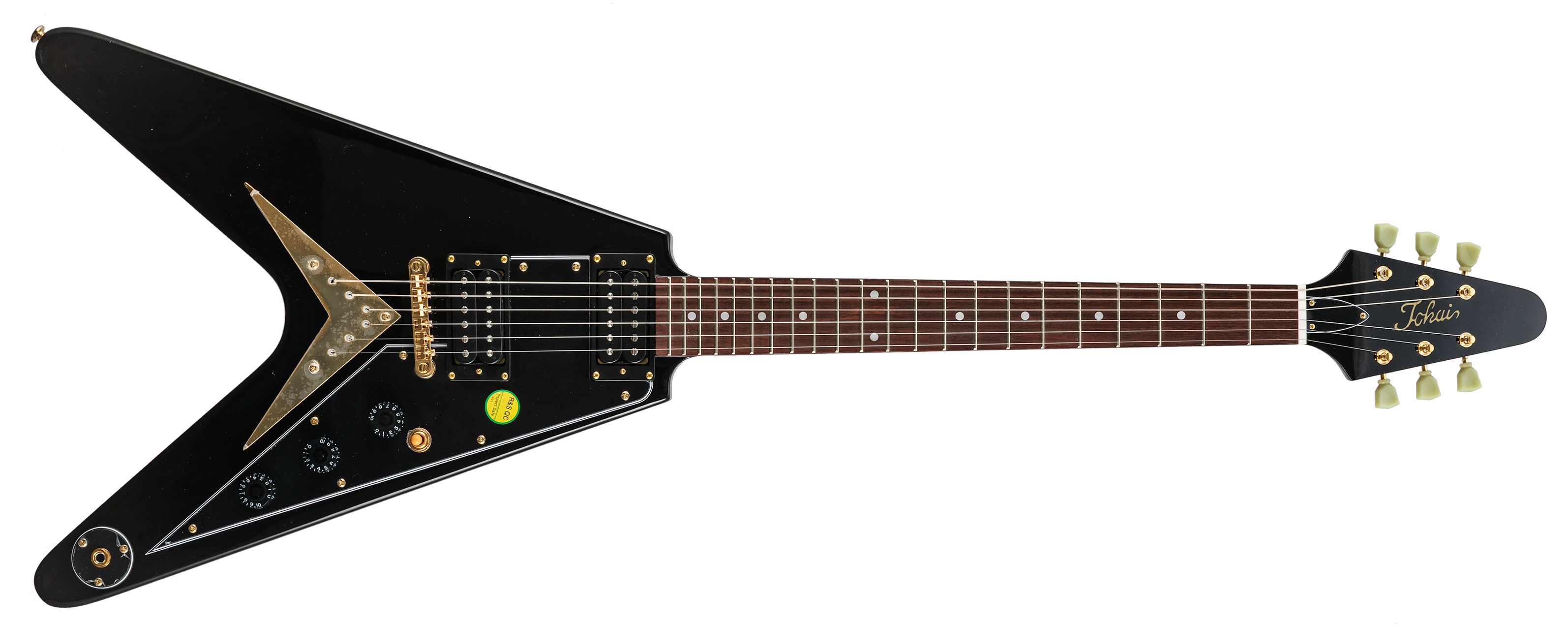 Tokai FV67 BB Traditional V black / jatoba